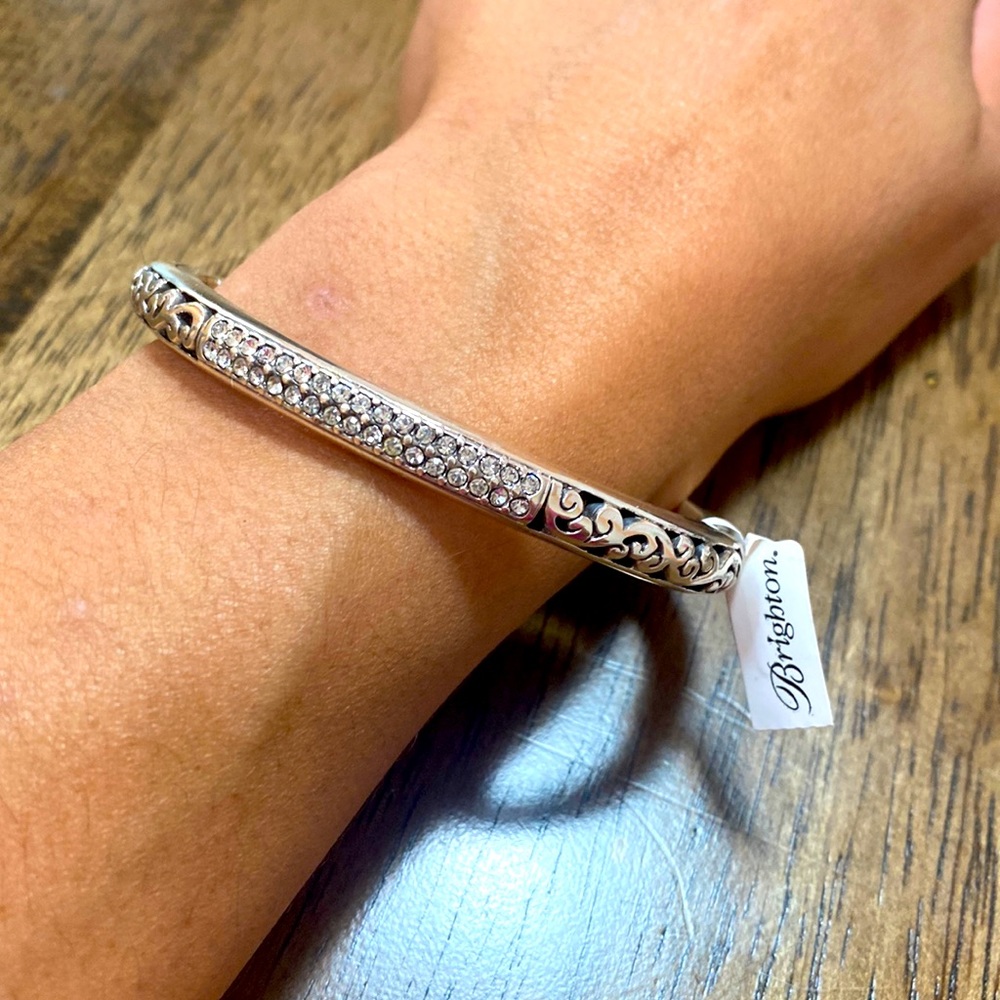 Brighton Sacred Cross Hinged Bangle